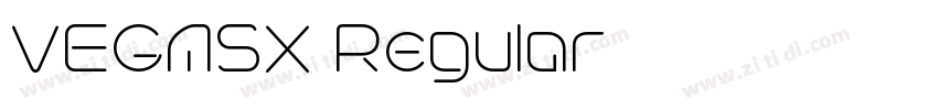 VEGASX Regular字体转换 VEGASX Regular字体转换